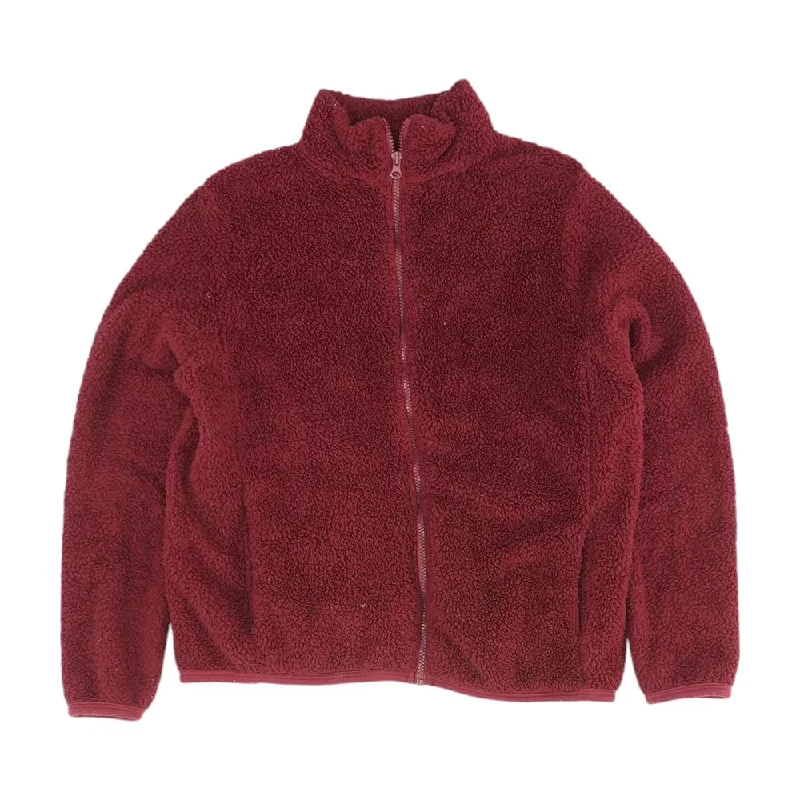Maroon Solid Jacket Chenille Jacket Brocade Jacket Lace Jacket