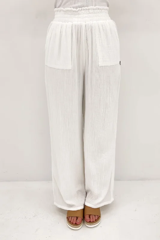 Rowie Pant Vintage White Fashionable Jogger Pants