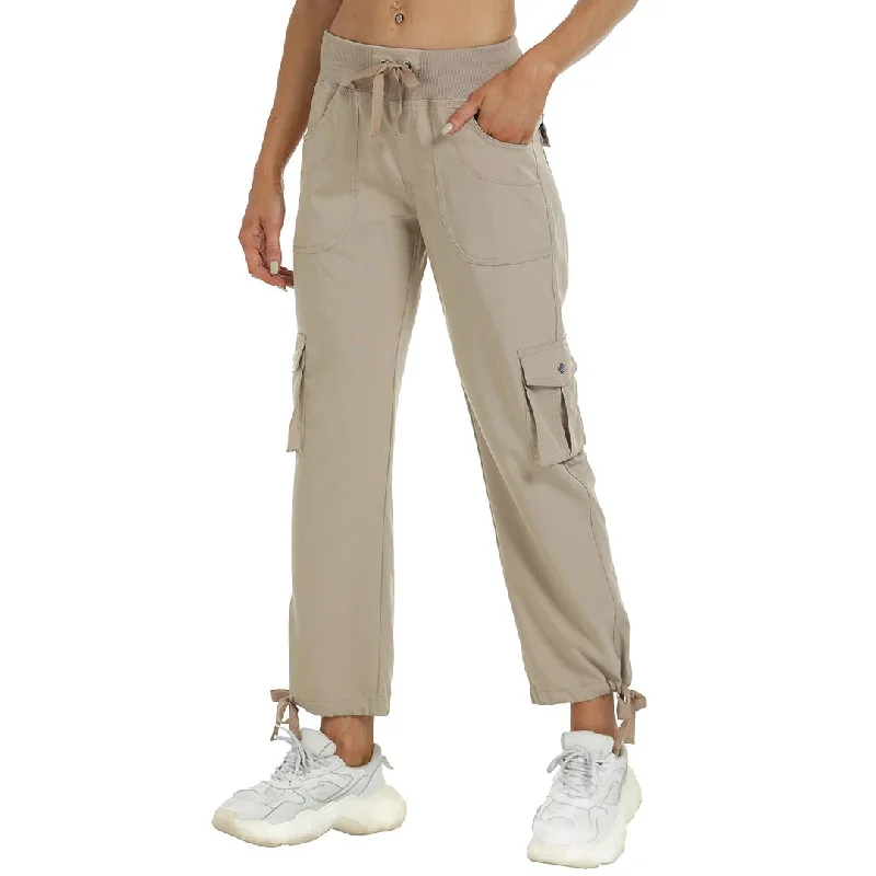 Women's lightweight quick-drying outdoor capri pants Relaxed Linen Pants
