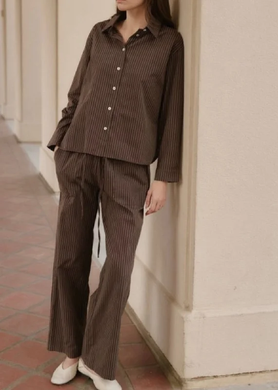 The Delayna Pants Elegant Wool Trousers