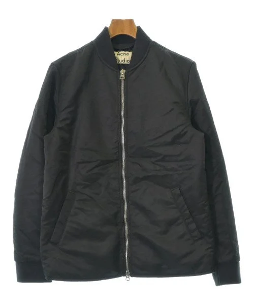 Acne Studios Varsity Jackets One-Shoulder Jacket Off-the-Shoulder Jacket Asymmetrical Jacket