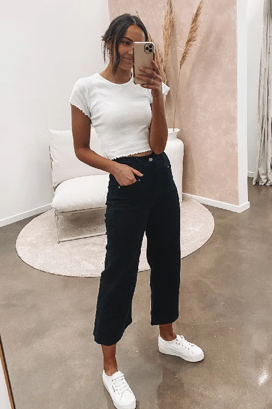 Hilary Pant Black Modern Skinny Pants
