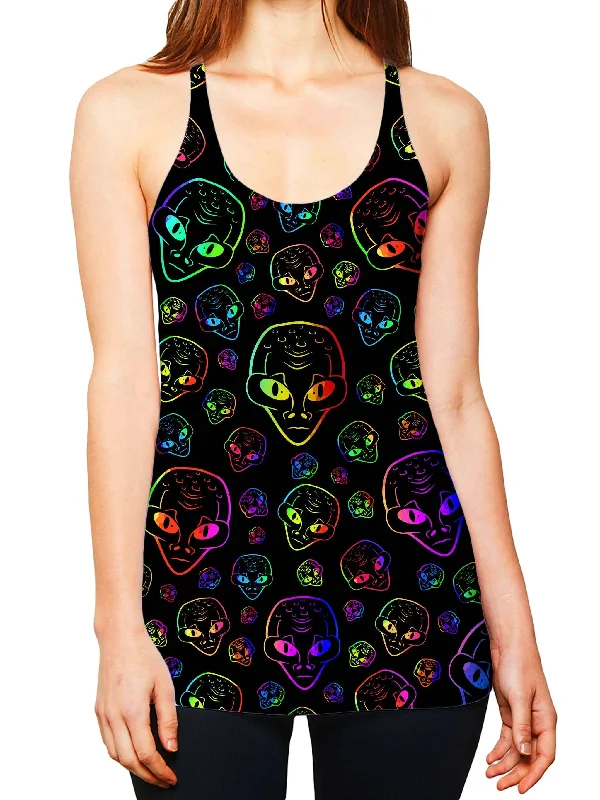 Alien Invasion Women's Tank bold tank top