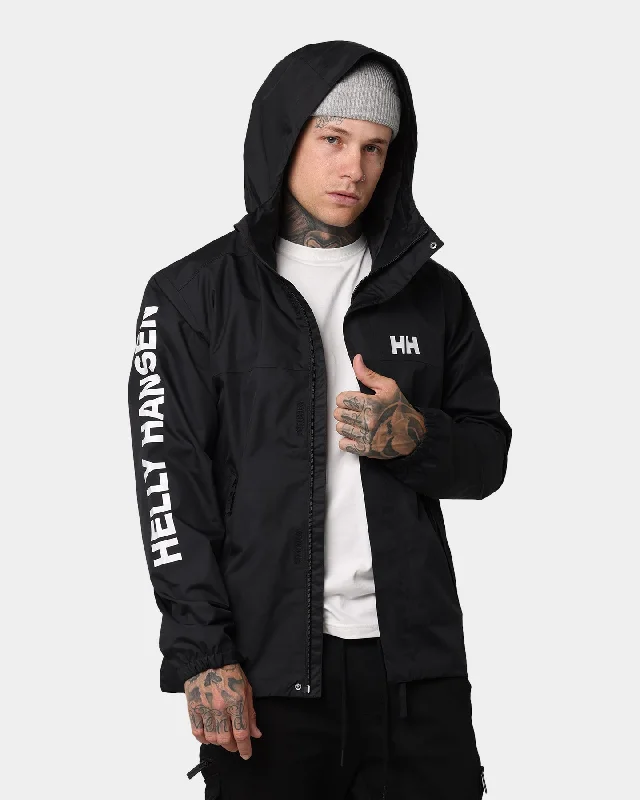 Helly Hansen Ervik Jacket Black Insulated Jacket Fitted Jacket Loose Jacket
