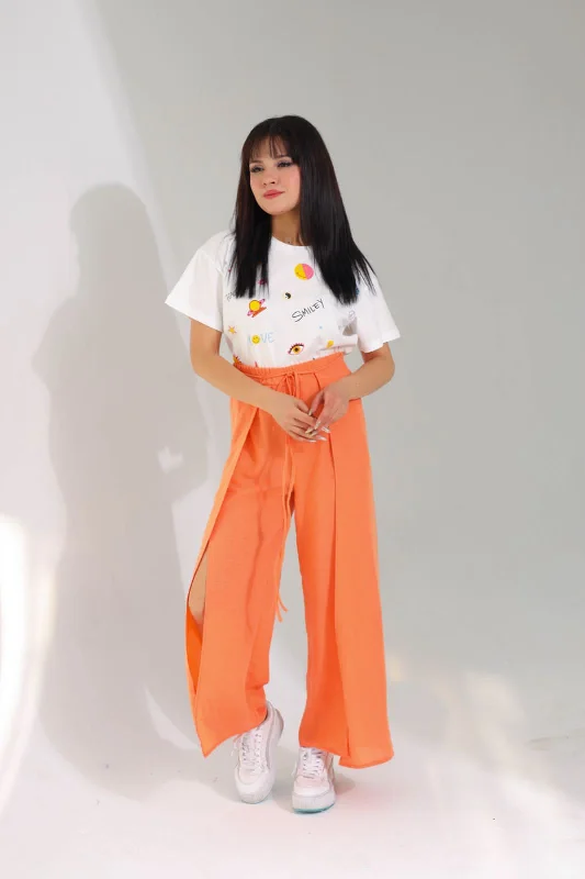 Pant 71000 Elegant High-Waist Pants