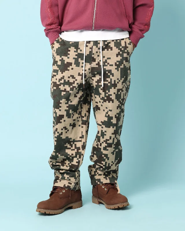 Carré Digi Jogger Pants Digi Camo Relaxed Linen Pants