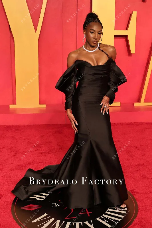 Ziwe Fumudoh Black Mermaid 2024 Oscars After Party Dress Tunics Business professional Ziwe Fumudoh Black Mermaid 2024 Oscars After Party Dress Tunics Business professional