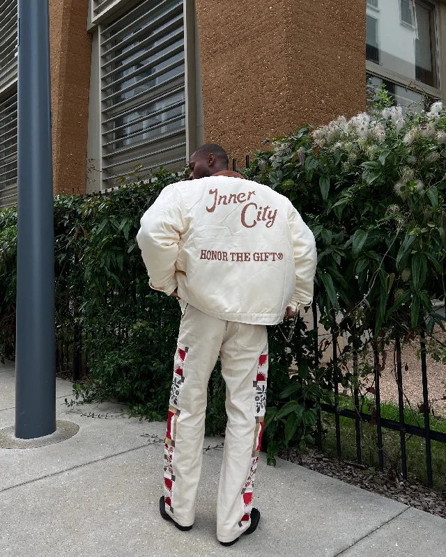 Honor The Gift Neighborhood Jacket Cream Striped Jacket Polka Dot Jacket Floral Jacket