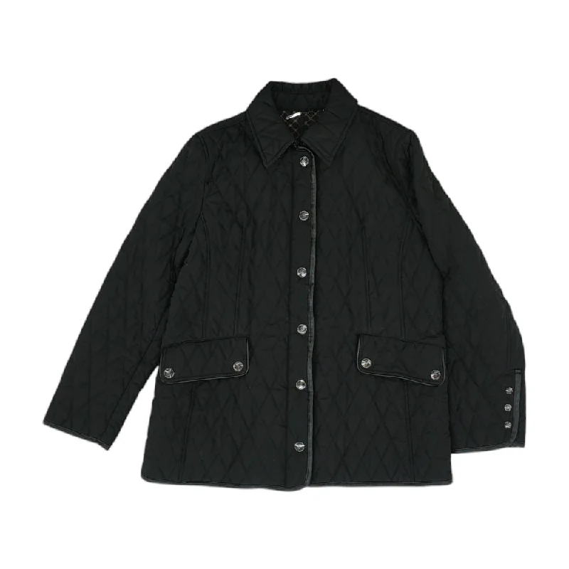 Black Solid Lightweight Jacket Knit Fabric Woven Fabric Fleece Fabric