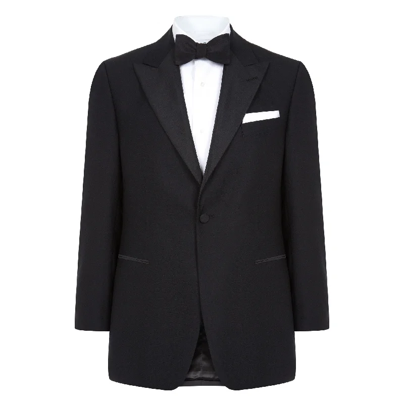 Drake Black Dinner Jacket Wool Jacket Cashmere Jacket Tweed Jacket