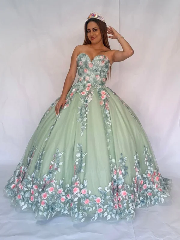 Junior Girls Sage Flower Sleeveless Quinceanera Party Dress XS-3XL Tunics Plaid country Junior Girls Sage Flower Sleeveless Quinceanera Party Dress XS-3XL Tunics Plaid country