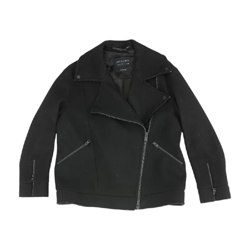 Black Solid Gia Jacket Herringbone Jacket Checkered Jacket Solid Jacket