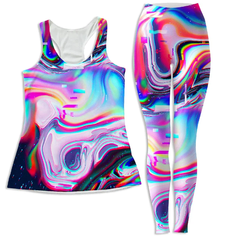 Simulation Break Women's Tank and Leggings Combo relaxed fit tank