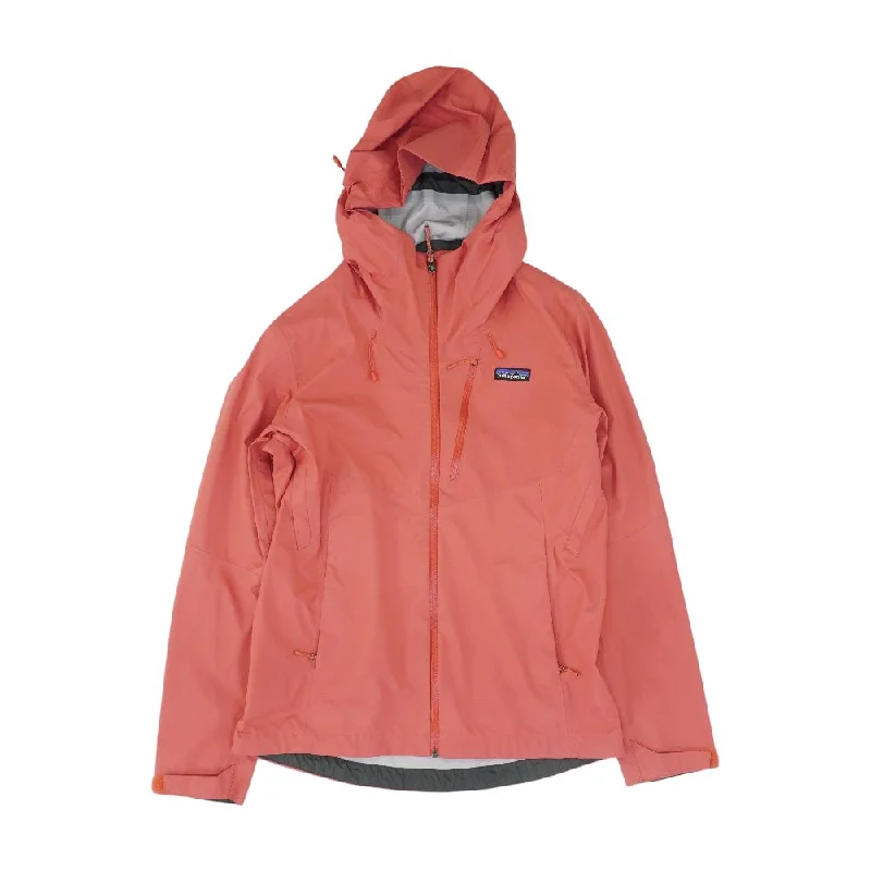 Rust Solid Rain Jacket Mesh Jacket Canvas Jacket Denim Jacket