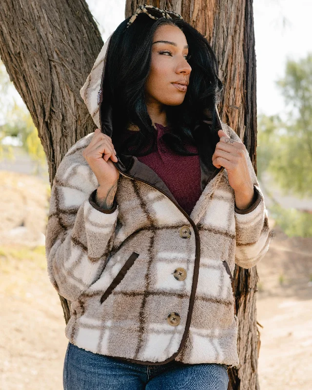 Women's Retreat Sherpa Cardigan Asymmetrical,ymmetric Pencil Cardigan