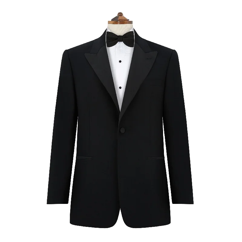 Duke Black Dinner Jacket Anorak Shell Jacket Lightweight Jacket
