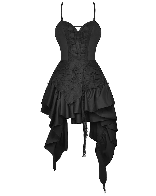 Dark In Love Dark Apocalypse Irregular Party Dress Tunics Short Trendy