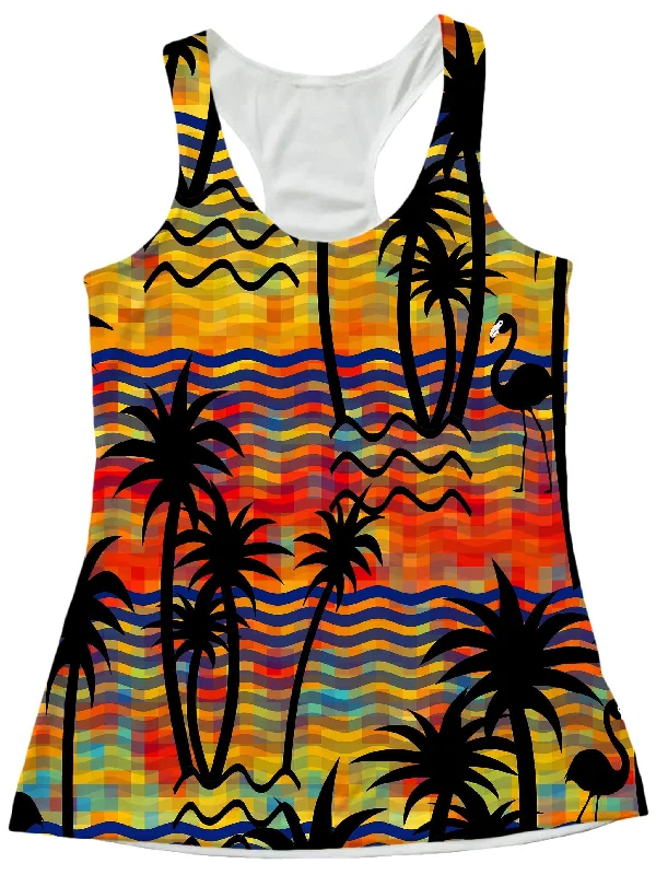 Flamingo Island Women's Tank summer tank top