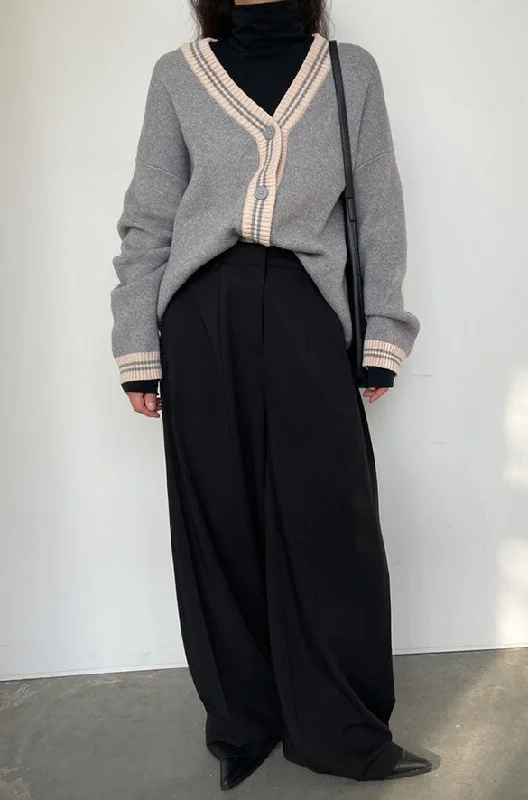 OVERSIZED VARSITY BUTTON UP CARDIGAN Wool Cardigan Cotton Cardigan Cashmere Cardigan OVERSIZED VARSITY BUTTON UP CARDIGAN Wool Cardigan Cotton Cardigan Cashmere Cardigan