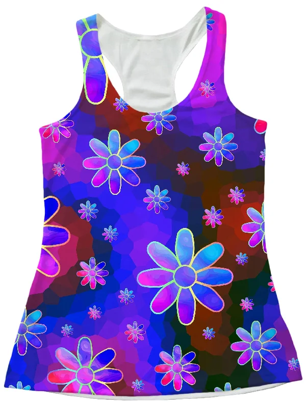 Floral Fantasy Abstract Women's Tank casual tank top