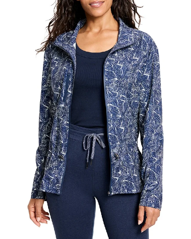 NIC & ZOE Falling Fans Tech Stretch Jacket Corduroy Jacket Velvet Jacket Brocade Jacket
