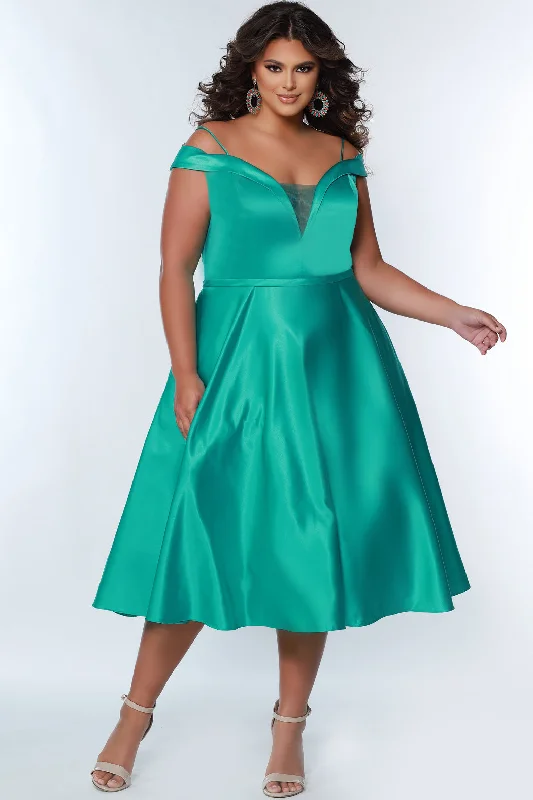 Simply Divine Party Dress Peplum Ruffle Cocktail