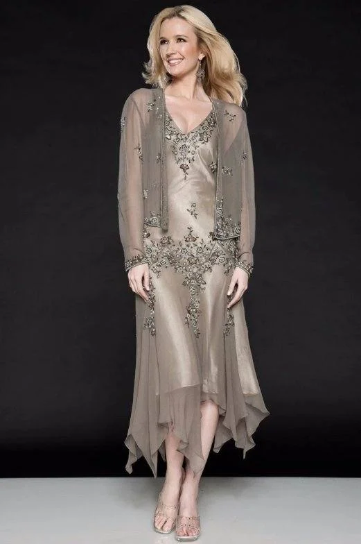 Plus Size Mother Of The Bride Dresses A-line Chiffon Lace With Jacket Short Wedding Party Dress Mother Dresses For Wedding Tunics Lace romantic Plus Size Mother Of The Bride Dresses A-line Chiffon Lace With Jacket Short Wedding Party Dress Mother Dresses For Wedding Tunics Lace romantic