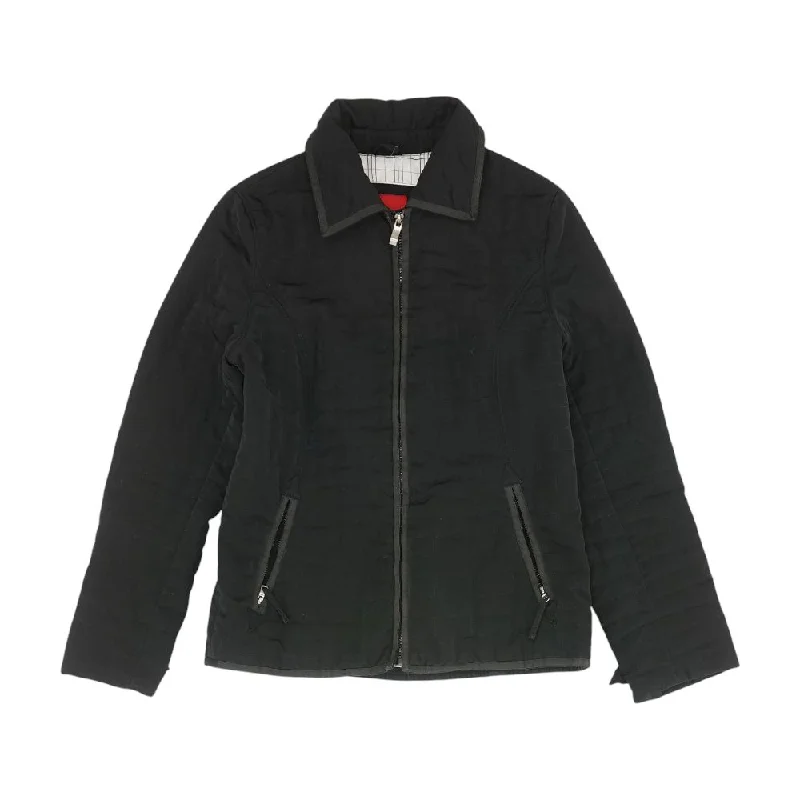 Black Solid Lightweight Jacket Faux Fur Jacket Real Fur Jacket Shearling Jacket
