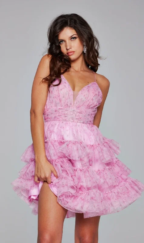 Jovani Short Party Dress 36844 Boatneck Modish Everyday