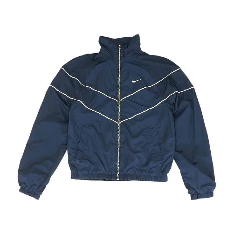 Navy Solid Lightweight Jacket Denim Jacket Leather Jacket Suede Jacket