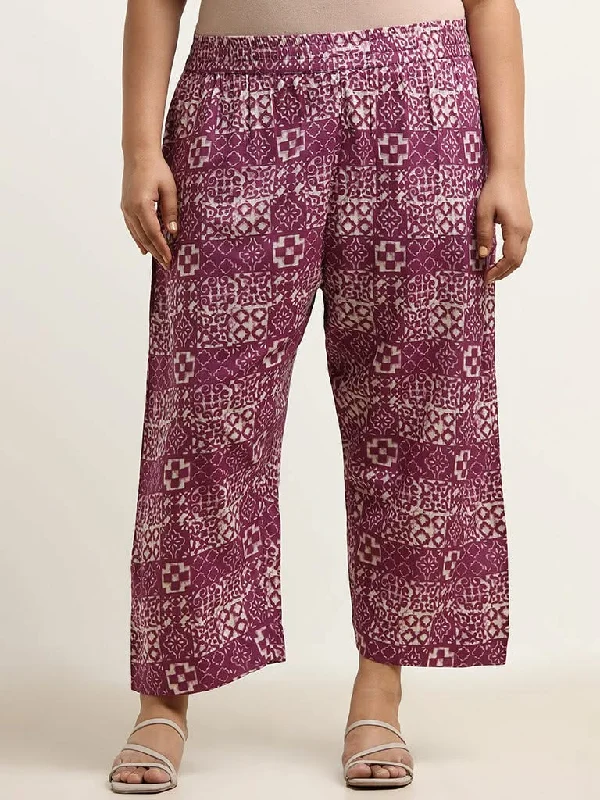 Diza Pink Wide Leg Pants Comfy Athletic Pants