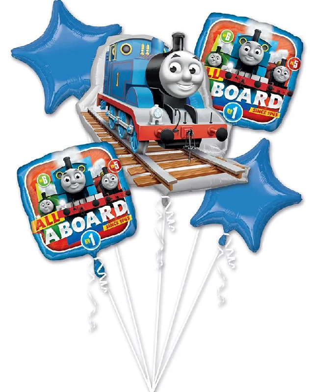 Thomas the Tank Engine Bouquet Foil Balloons Pack of 5 loose fit tank