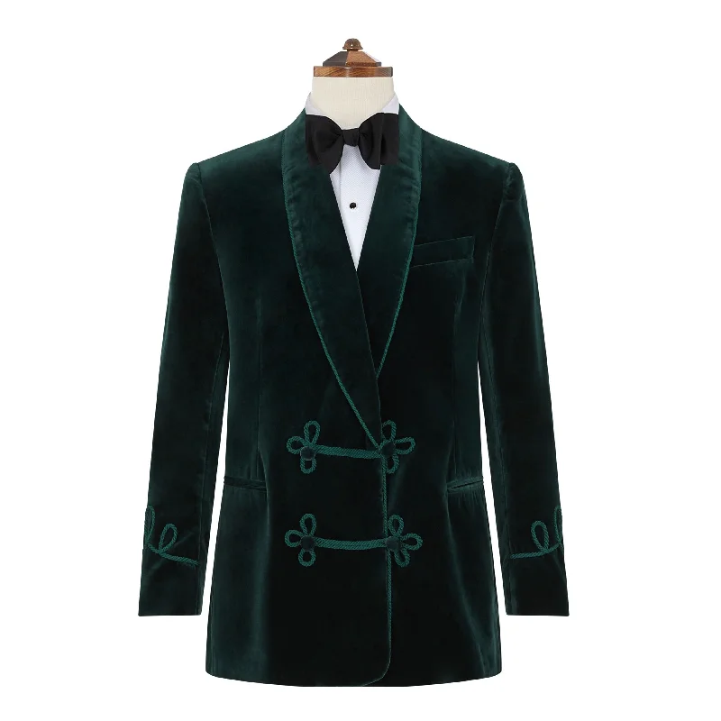Bloomsbury Green Velvet Jacket Striped Jacket Polka Dot Jacket Floral Jacket