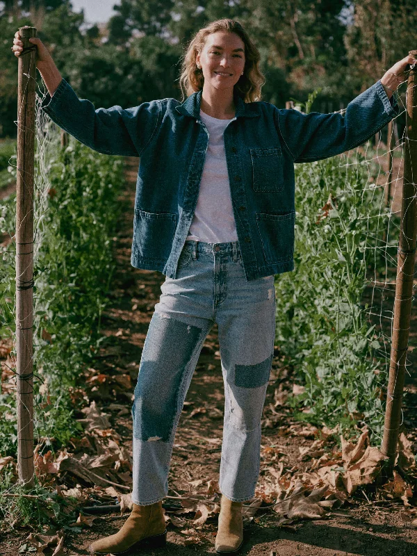 High Ridge Twill Studio Jacket - Night Waves Wash Jacket Blazer Coat