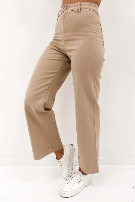 Lando Pant Beige Cozy Knit Pants