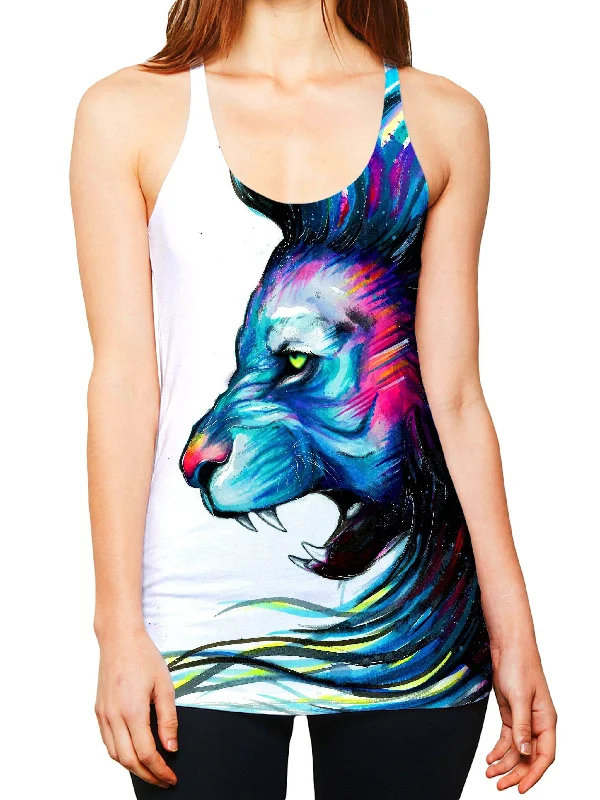 Lion Color Women's Tank baby blue tank