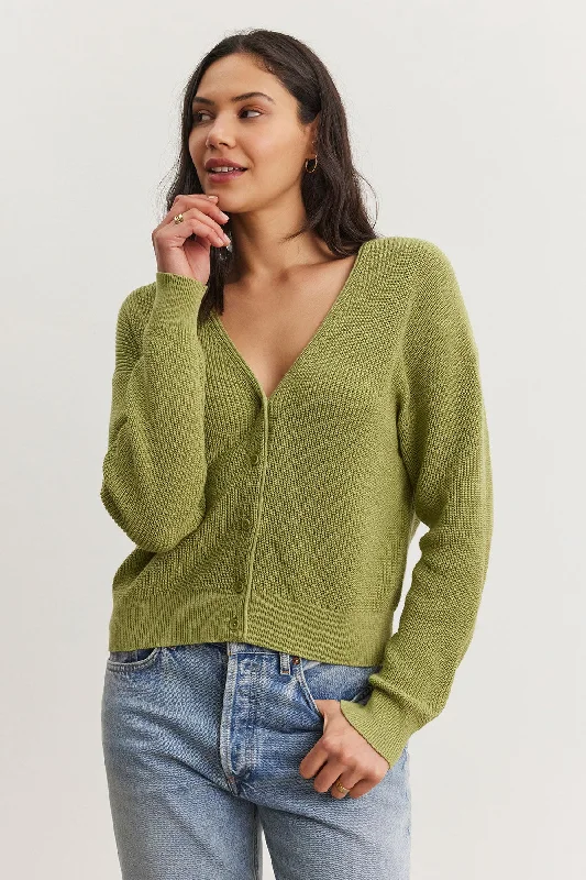 TAVA CARDIGAN Layered Multi-layer Single Layer