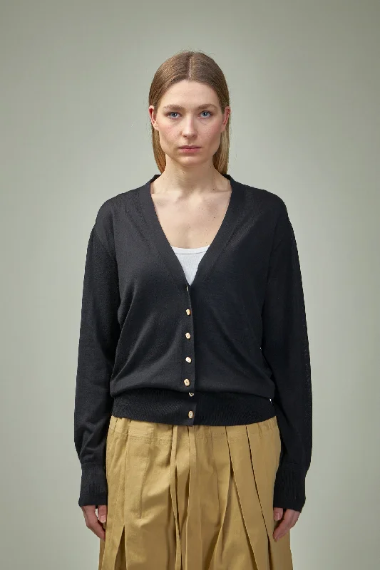Cardigan Chenille Brocade Lace