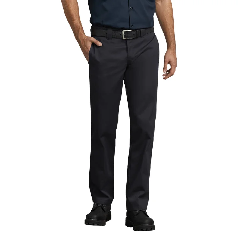 Dickies Men's Slim Fit Straight Leg Work Pant Classic Flared Pants