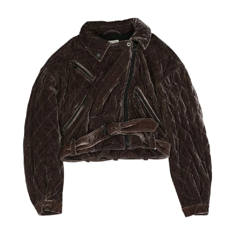 Brown Solid Jacket Trench Coat Raincoat Waterproof Jacket