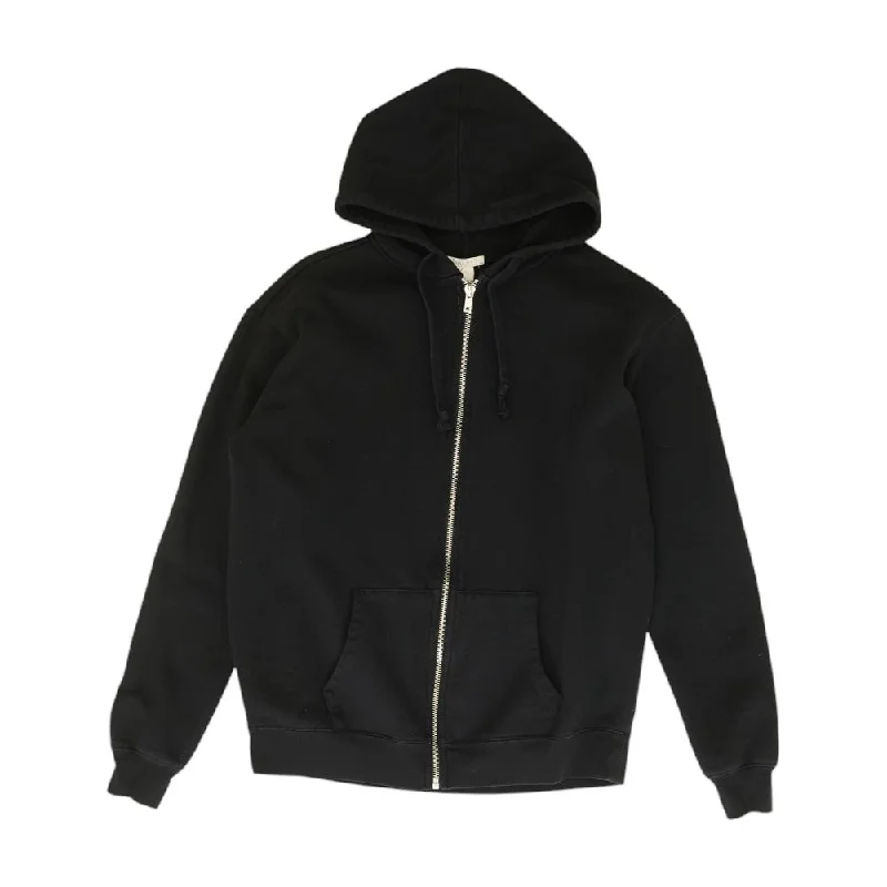 Black Solid Active Jacket Notch Collar Jacket Peter Pan Collar Jacket Cowl Neck Jacket