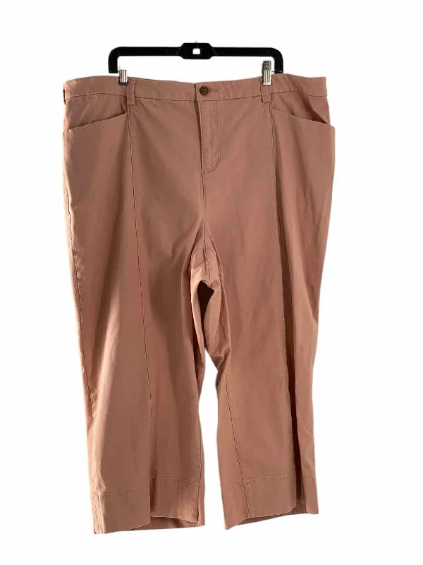 Duluth Trading Size 22W Pink Pants Elegant Dress Pants