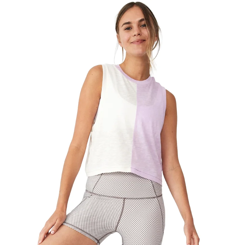 COTTON ON - The Tank Top Colorblock high neck tank