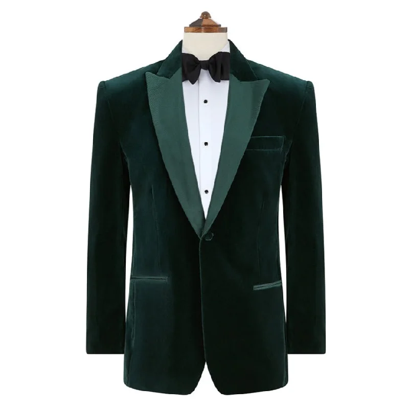 Bailey Bottle Green Velvet Jacket Corduroy Jacket Velvet Jacket Brocade Jacket