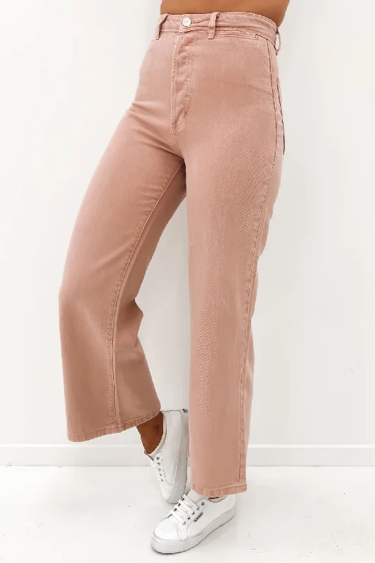 Sailor Pant Lyocell Peony Warm Wool Trousers