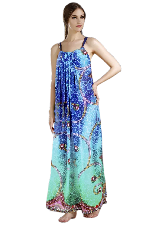 Chiffon Party Dress Tunics Mesh breathable