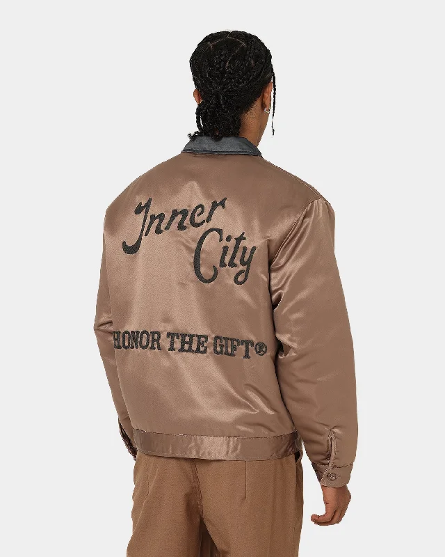 Honor The Gift Neighborhood Jacket Hickory Collared Jacket Crew Neck Jacket Turtle Neck Jacket