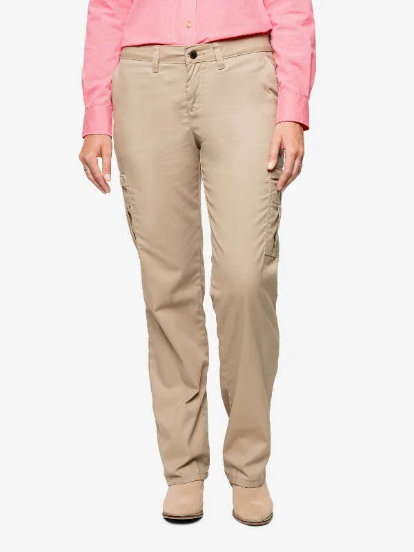 Insect Shield Women's Cargo Pants High-Waist Jeans