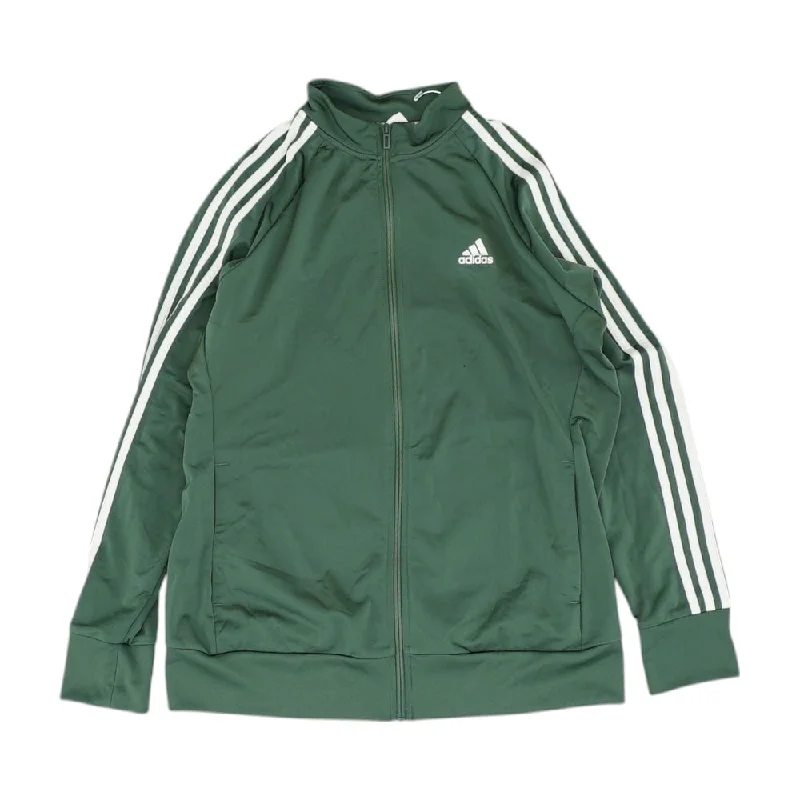 Green Solid Active Jacket Cotton Jacket Linen Jacket Terry Jacket