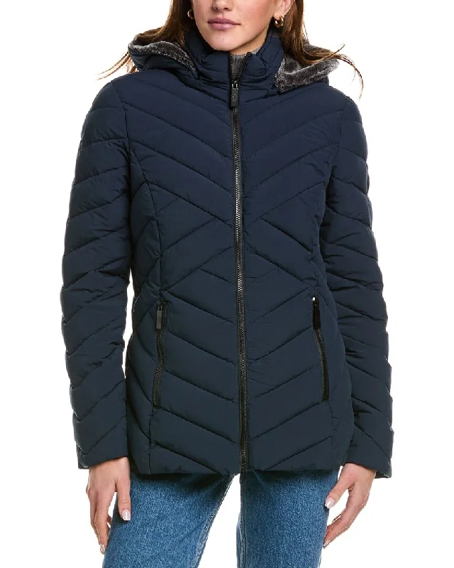 Nautica 3/4 Stretch Jacket Elasticated Jacket Padded Jacket Insulated Jacket
